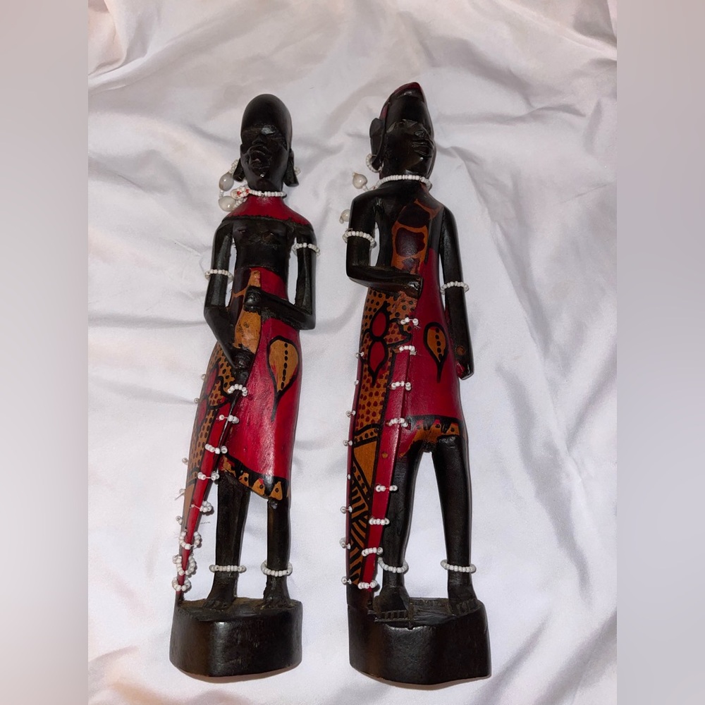 Kenya Maasai couple